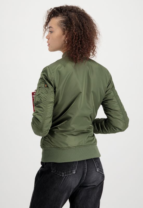 ALPHA INDUSTRIES Dámska bunda MA-1 VF 59 - sage green (133009/01)