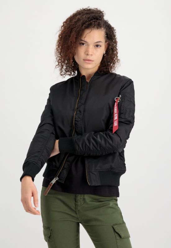 ALPHA INDUSTRIES Dámska bunda MA-1 VF 59 - black (133009/03)