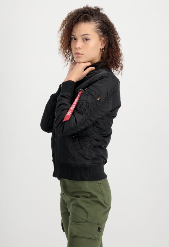 ALPHA INDUSTRIES Dámska bunda MA-1 VF 59 - black (133009/03)