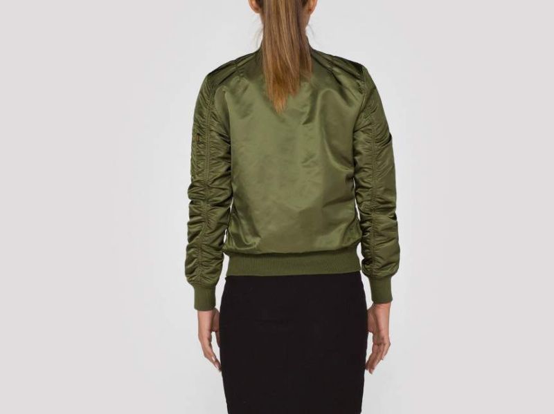 ALPHA INDUSTRIES Dámska bunda MA-1 VF LW - dark green (156001/257)