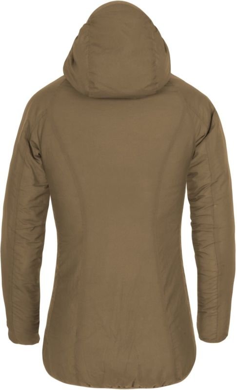 HELIKON Dámska bunda WOLFHOUND HOODIE, Climashield Apex 67g - desert night camo (KU-WWH-NL-0L)