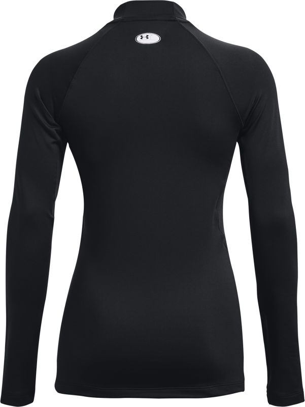 UNDER ARMOUR Dámske tričko s dlhým rukávom CG Authentics Mockneck - čierne (1368702-001)