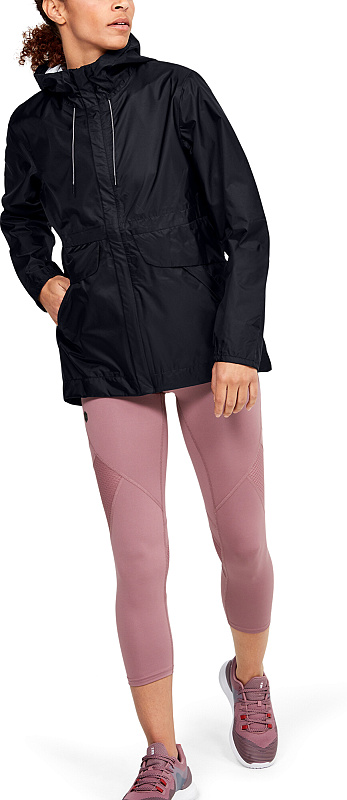 UNDER ARMOUR Dámska bunda Cloudburst Shell - čierna (1350954-001)