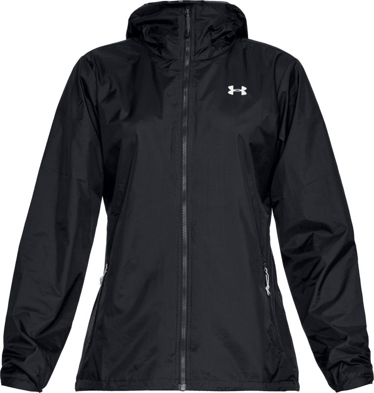 UNDER ARMOUR Dámska bunda Forefront Rain Jacket - čierna (1321443-001)