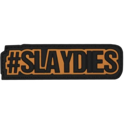 3D PVC Nášivka/Patch Slaydies - oranžová