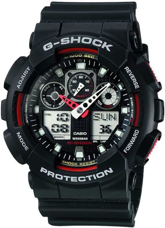 CASIO Hodinky G-Shock GA 100-1A4, (15029496)