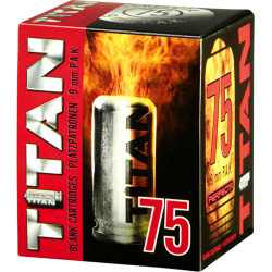 PERFECTA Náboj 9mm štartovací Titan 75ks balenie (4.1322)
