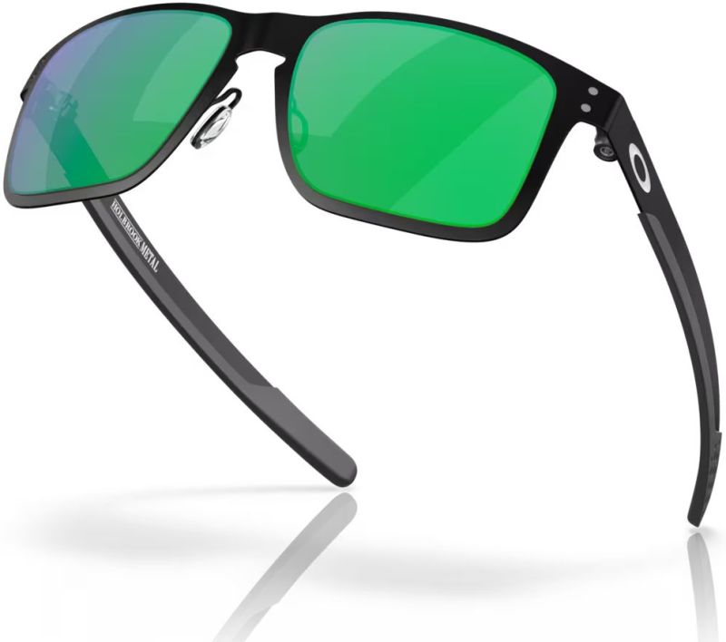 OAKLEY Okuliare Holbrook Metal - jade iridium lens / black frame (0OO4123)