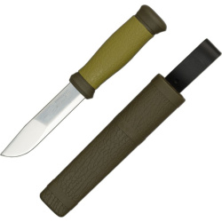 MORAKNIV Nôž s pevnou čepeľou Outdoor 2000 stainless steel - olive green (NZ-200-SS-02)