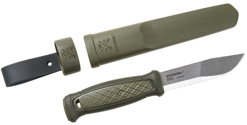 MORAKNIV Nôž s pevnou čepeľou Kansbol - Stainless Steel - olivový (NZ-KSB-SS-02)