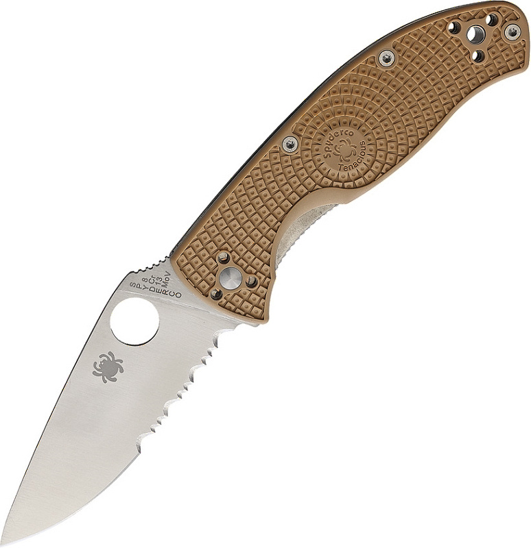 SPYDERCO Zatvárací nôž Tenacious Linerlock Tan FRN (SC122PSTN)