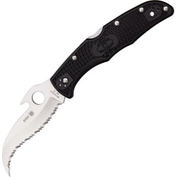 SPYDERCO Zatvárací nôž Matriarch 2 Lockback - black (SC12SBK2W)