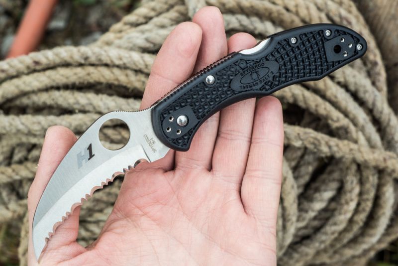 SPYDERCO Zatvárací nôž Tasman Salt 2 Lockback (SC106SBK2)