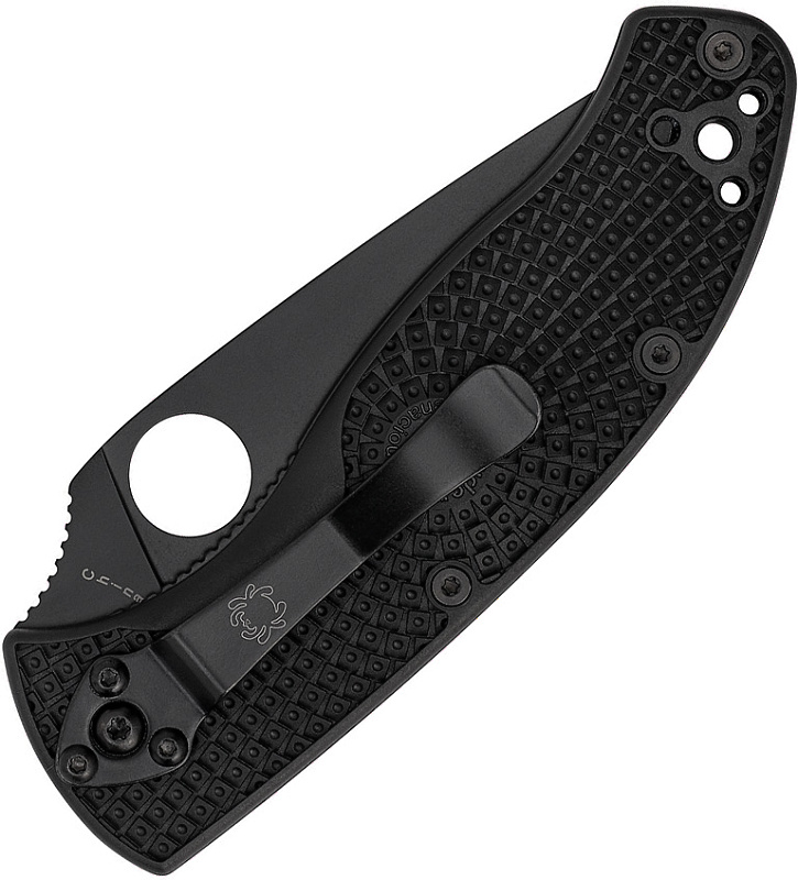 SPYDERCO Zatvárací nôž Tenacious Linerlock Black, čierna čepeľ (SC122PSBBK)