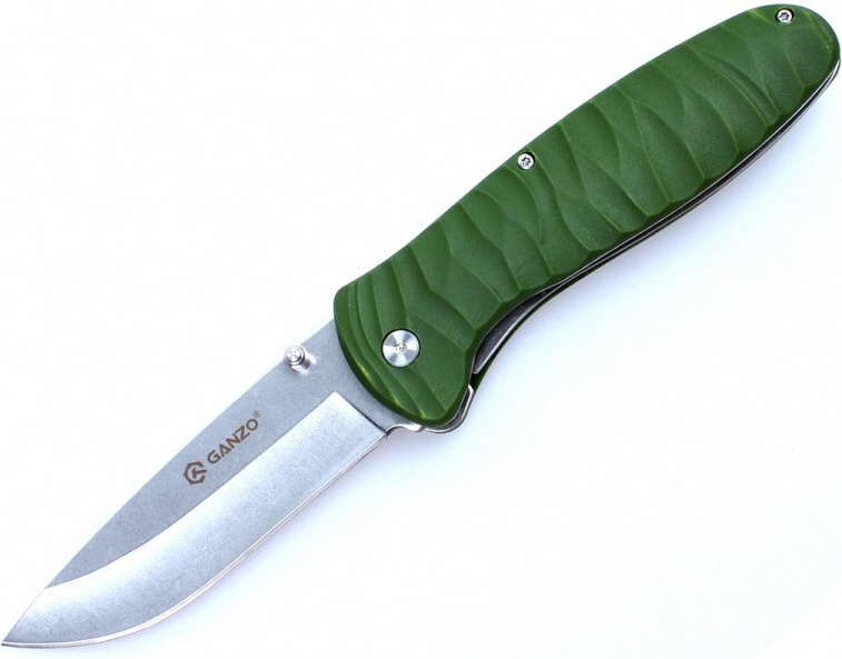 GANZO Zatvárací nôž G6252 LinerLock - green (G6252-GR)