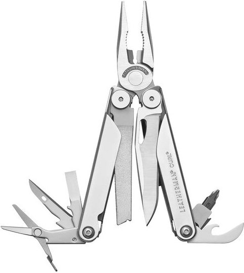 LEATHERMAN Multitool CURL - strieborný (832932)