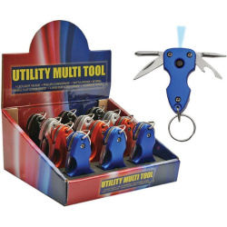 Multitool Utility s LED svetlom - čierny (CN211185)