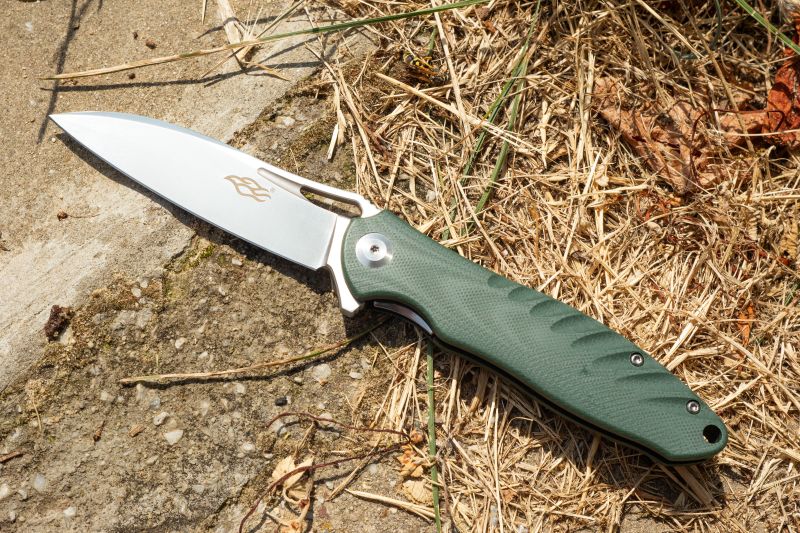 GANZO FIREBIRD Zatvárací nôž FH71 FlipperLock - green (FH71-GB)