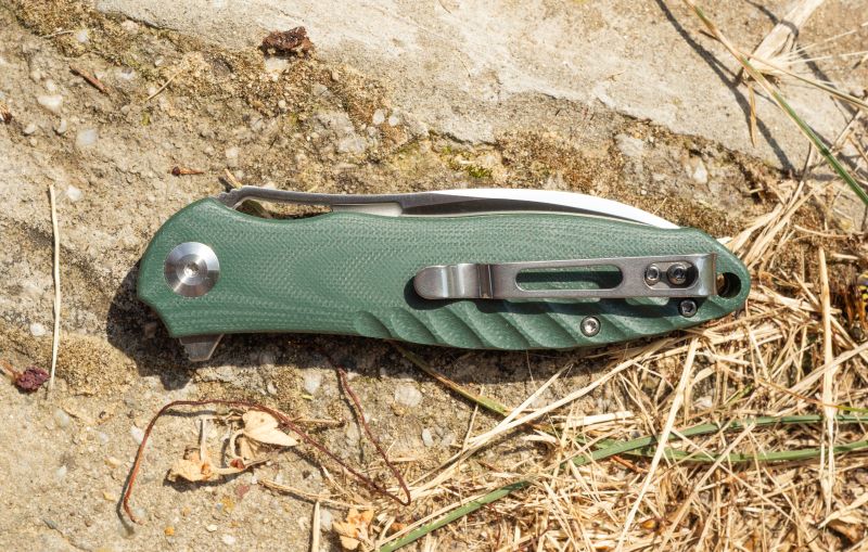 GANZO FIREBIRD Zatvárací nôž FH71 FlipperLock - green (FH71-GB)