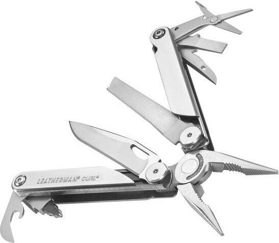 LEATHERMAN Multitool CURL - strieborný (832932)