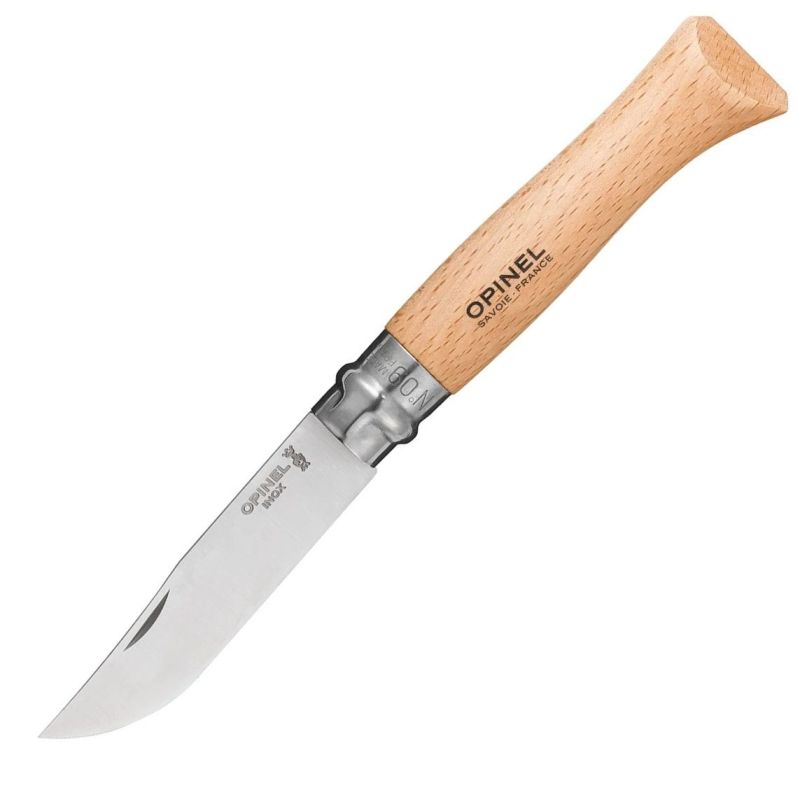 OPINEL Zatvárací nôž N°09 Inox - beech wood (001083)