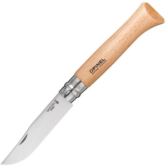 OPINEL Zatvárací nôž N°12 Inox - beech wood (001084)
