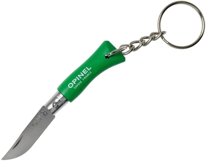 OPINEL Zatvárací nôž N°02 na kľúče - green beech wood (002273)