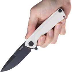 ANVKnives Zatvárací nôž Z100 Sleipner/G10 DLC Liner - biely (ANVZ100-022)