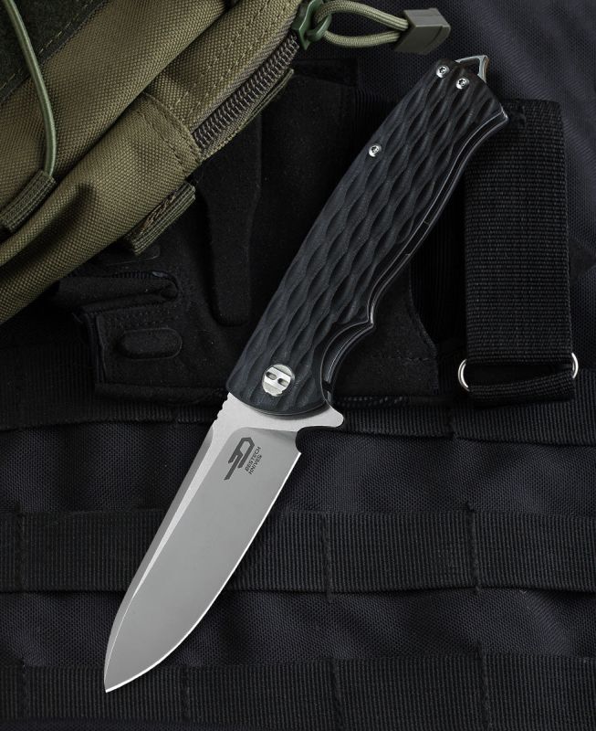 BESTECH Zatvárací nôž GRAMPUS LinerLock - black (BG02A)