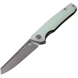 BESTECH Zatvárací nôž SLYTHER LinerLock Grey titanized - transparent (BG51B-3)