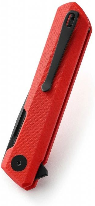 BESTECH Zatvárací nôž DUNDEE LinerLock Black - red (BMK01L)