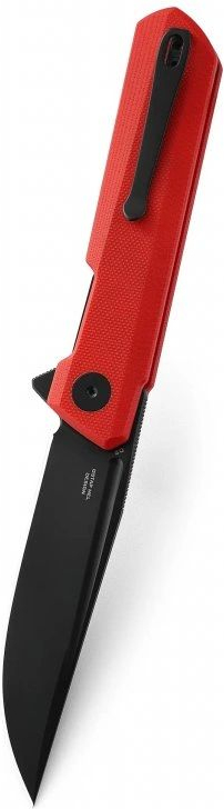 BESTECH Zatvárací nôž DUNDEE LinerLock Black - red (BMK01L)
