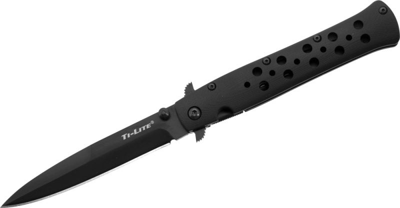 COLD STEEL Zatvárací nôž 4'' TI-LITE G-10 HANDLE, XHP, DLC (26AGST)