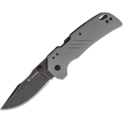 COLD STEEL Zatvárací nôž 3" ENGAGE G-10 HANDLE - grey (FL-30DPLD-10BGY)