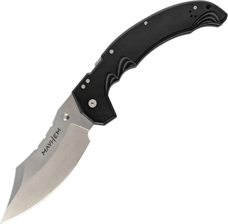 COLD STEEL Zatvárací nôž MAYHEM AUS10 - black (FL-60DPLM)