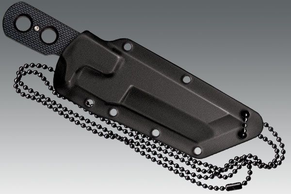 COLD STEEL Nôž s pevnou čepeľou MINI TAC TANTO, zúbkovaný (49HTFSZ)