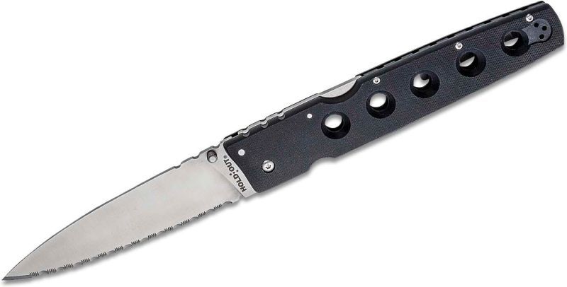 COLD STEEL Zatvárací nôž  HOLD OUT 6" BLADE FULL SERRATED EDGE (11G6S)