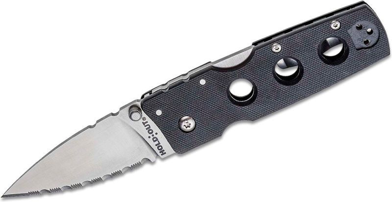 COLD STEEL Zatvárací nôž  HOLD OUT 3" BLADE FULL SERRATED EDGE (11G3S)