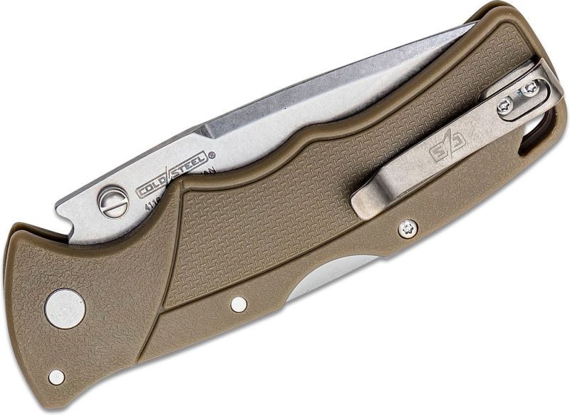 COLD STEEL Zatvárací nôž 3" Verdict Spear Point 4116SS FDE (FL-C3SPSSFDE)