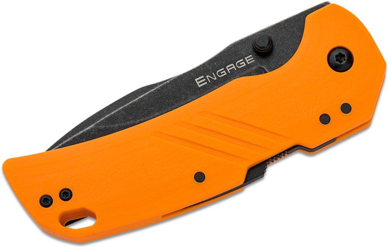 COLD STEEL Zatvárací nôž 3" ENGAGE CLIP POINT - blaze orange (FL-30DPLD-BOZ)