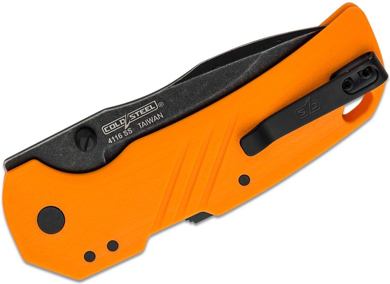 COLD STEEL Zatvárací nôž 3" ENGAGE CLIP POINT - blaze orange (FL-30DPLD-BOZ)