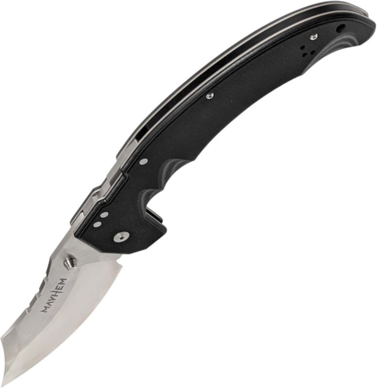 COLD STEEL Zatvárací nôž MAYHEM AUS10 - black (FL-60DPLM)